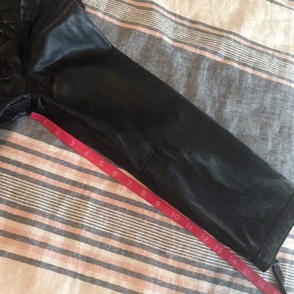 🔶TORY BURCH | XL | Soft Leather Moto - Picture 16 of 16